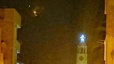 تفاصيل جديدة حول واقعة ظهور نورانية أعلى كنيسة بالمنيا 