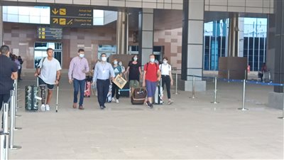 مطار الغردقة الدولي يستقبل 180 سائحًا من صربيا