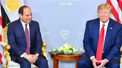 عاجل.. السيسي يبحث هاتفيا مع ترامب القضية الليبية وسد النهضة