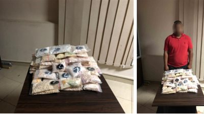 إحباط محاولة جلب 60 ألف قرص من عقار الكبتاجون المخدر بميناء سفاجا