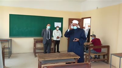 وكيل الأزهر يتفقد لجان  الثانوية الأزهرية بالمنوفية