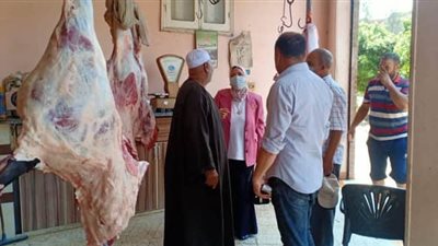 تكثيف الحملات الرقابية على محلات الجزارة بالبحيرة (صور)