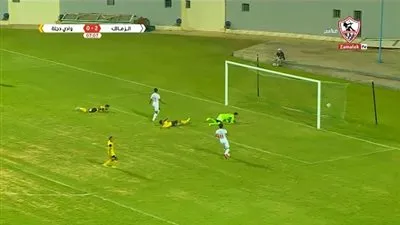 أسامة فيصل يسجل ثنائية رائعة للزمالك في شباك دجلة 3-0 (فيديو)