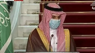 وزير الخارجية السعودي: موقفنا ثابت تجاه احترام الأمن القومي المصري