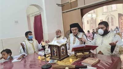 مطران سوهاج يترأس قداس الذكرى السنوية الأولى للأب تيموثاوس حلمي