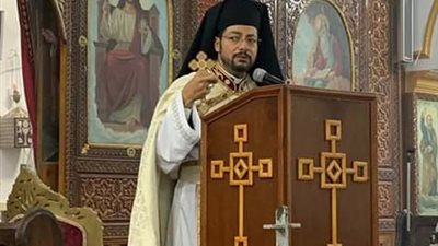 كنيسة السيدة العذراء بقويسنا تستقبل الأنبا باخوم