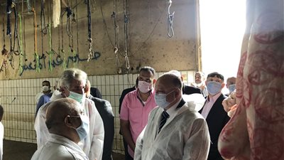 مديرية الطب البيطري: تحرير ١٣١ محضر وضبط ٣٧ طن لحوم غير صالحة بالمجزر الآلي