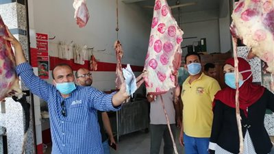 حملات تموينية مكثفة للتفتيش على أسواق كفر الشيخ (صور)