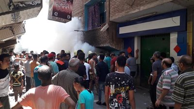 بسبب ماس كهربائي.. حريق 