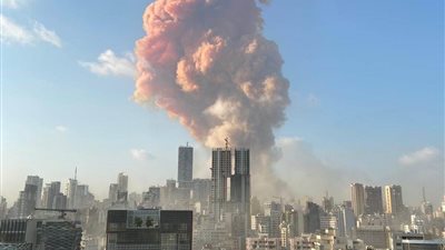 صور من الأقمار الصناعية تكشف الأثر الكبير لانفجار مرفأ بيروت  