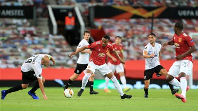 أهداف مباراة - مانشستر يونايتد 2 × 1 لاسك لينز | دور الـ 16 من الدوري الأوروبي