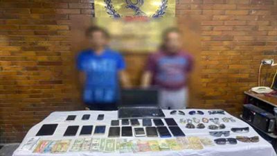 ضبط تشكيل عصابي بالقاهرة تخصص في النصب على المواطنين  