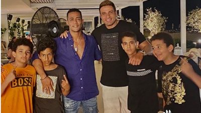 بصورة.. محمد نور يروج لعمل جديد مع محمد رمضان