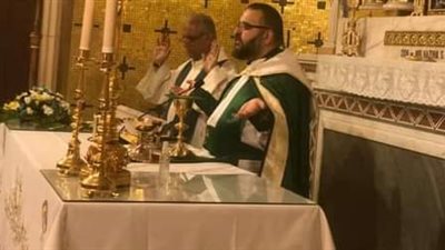 كاتدرائية العذراء سيدة فاتيما للكاثوليك تصلي من أجل لبنان 