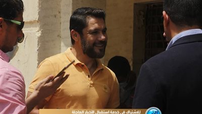 أحمد حسن يشارك بانتخابات مجلس الشيوخ (صور)