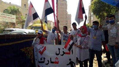 توافد الناخبين للإدلاء بأصواتهم في انتخابات الشيوخ 2020 بالحوامدية