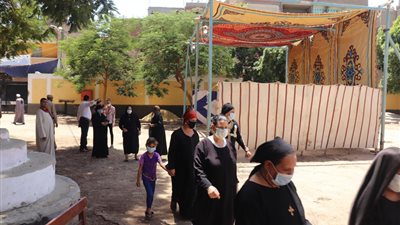 فتح اللجان الانتخابية بقنا عقب انتهاء فترة الراحة (صور)