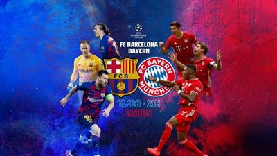 موعد مباراة بايرن ميونيخ وبرشلونة في دوري أبطال أوروبا والقنوات الناقلة