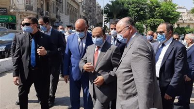 محافظ القاهرة يتفقد لجان شبرا مصر في انتخابات مجلس الشيوخ 2020