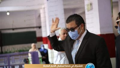 محمد عمارة يتفقد عددًا من اللجان بانتخابات الشيوخ