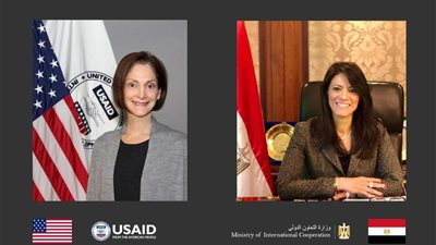 وزيرة التعاون دولي تُثمن جهود مديرة الوكالة الأمريكية للتنمية الدولية
