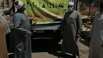 توزيع 2000 كيلو لحوم صك الأضحية و3000 كيلو يتم توزيعهم الاسبوع القادم على الأسر المستحقة