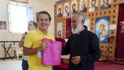 فاعليات اليوم الأول من عودة مدارس الأحد في كنيسة الملاك ميخائيل بالعاشر