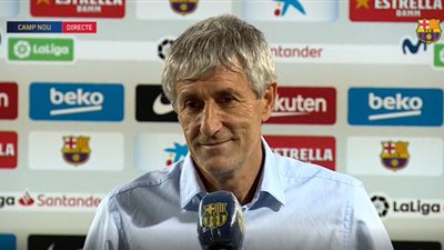 عاجل.. إقالة كيكي سيتين من تدريب برشلونة 