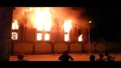 حقيقة اندلاع حريق بكنيسة الملاك ميخائيل بقرية «هِو» في نجع حمادي