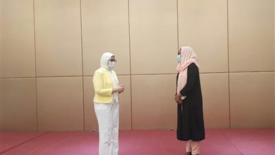 وزيرة الصحة: إرسال 22 طن أدوية وألبان الأطفال لجمهورية السودان