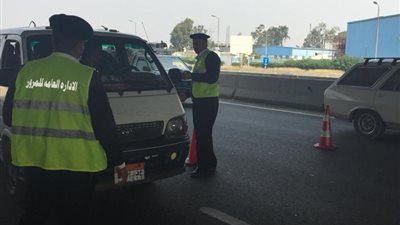 ضبط 2469 مخالفة مرورية متنوعة خلال حملة بالجيزة