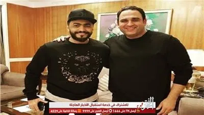 أكرم حسني يهنئ تامر حسني بعيد ميلاده