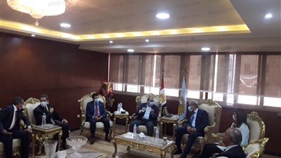 3 وزراء يفتتحون أحد المشاريع بالمنطقة اللوجيستية بطنطا (فيديو وصور)