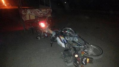 مصرع أمين شرطة وإصابة عامل في حادث ببني سويف