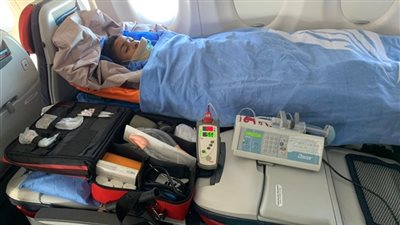 شاهد.. مدير الإسعاف الطائر: نقلنا 
