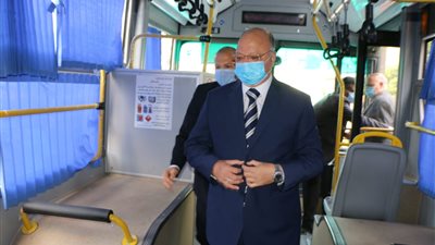 محافظ القاهرة يزف بشرى سارة لأسطول هيئة النقل العام