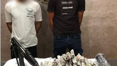 ضبط عاطلين بحوزتهما 5 كيلو من مخدر البانجو بالدقهلية