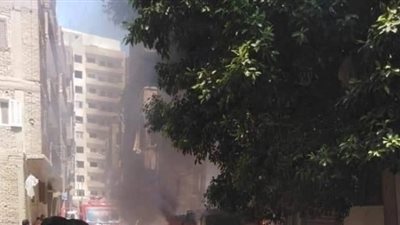 عاجل.. حريق بشارع صلاح سالم أمام حديقة الفسطاط