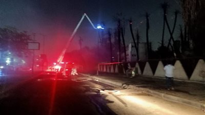 السيطرة على حريق بجوار أحد المدارس بمصر القديمة