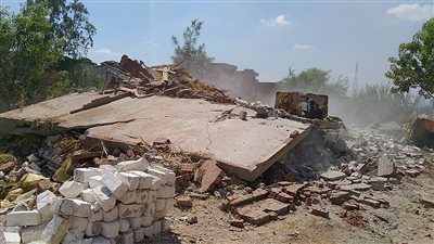 إزالة 120 حالة تعدِ على الأراضي الزراعية بالبحيرة (صور)