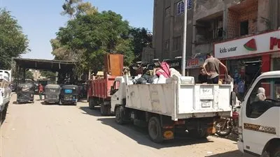 الجيزة تواصل إخلاء بلوكات أرض المطار بحي شمال قبل سقوطها