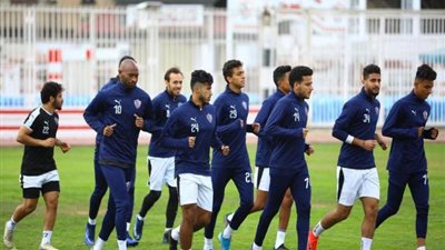 تفاصيل مران الزمالك استعدادًا لمواجهة المقاولون