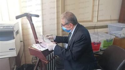 نقيب الأطباء البيطريين: سأقف خلف الفائز في الانتخابات لخدمة النقابة (صور)