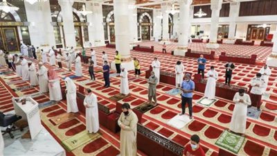 المشاهد الأولي من عودة صلاة الجمعة اليوم 