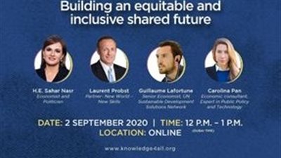 وزيرة الاستثمار السابقة تشارك في منتدى الأمم المتحدة الإنمائي