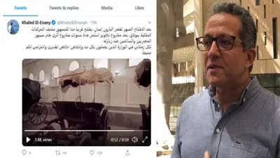 وزير السياحة: متحف المركبات مبهر.. وشكرا للعاملين (فيديو)