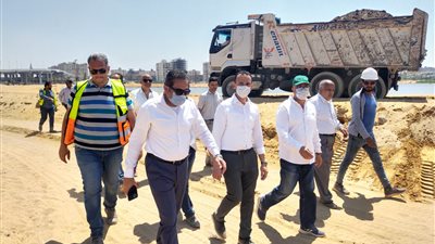  مسئولو الإسكان يتفقدون مشروع تطوير بحيرة عين الصيرة بمحافظة القاهرة