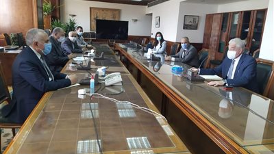 عبدالعاطي وفودة يبحثا المشروعات المتعلقة بالموارد المائية بمحافظة جنوب سيناء