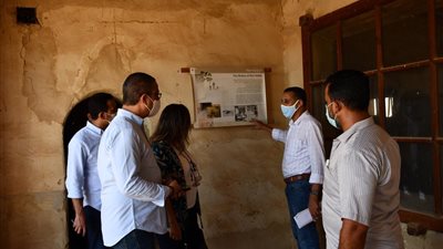 محافظ الفيوم ومساعد وزير السياحة والآثار يتفقدان متحف كوم أوشيم