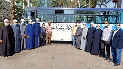 انطلاق قافلة الأزهر الدعوية إلى محافظة البحر الأحمر